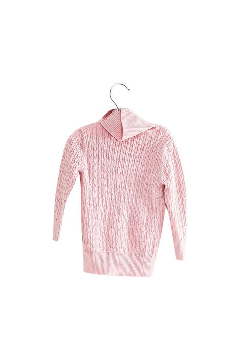 A Pink Knit Sweaters from Nicholas & Bears in size 2T for girl. (Back View)