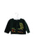 A Green Cardigans from Catimini in size 3-6M for girl. (Front View)