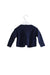 A Navy Cardigans from Bout'Chou in size 3-6M for girl. (Back View)