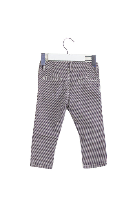 A Brown Casual Pants from Bout'Chou in size 6-12M for boy. (Back View)