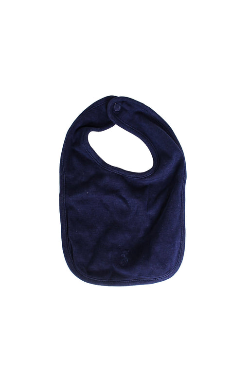 A Navy Bibs from Ralph Lauren in size 0-3M for neutral. (Front View)