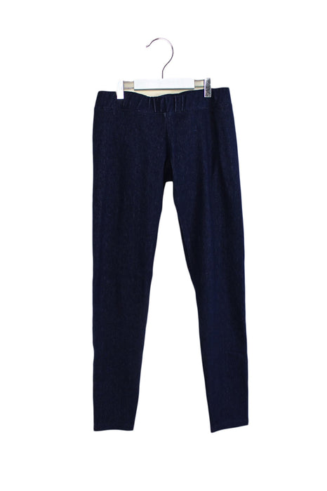 A Blue Leggings from Hatch in size XS for maternity. (Front View)