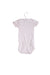 A Pink Short Sleeve Bodysuits from Petit Bateau in size 3-6M for girl. (Back View)