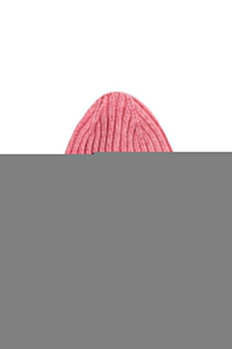 A Pink Hats Beanies & Caps from Burberry in size 3-6M for girl. (Front View)
