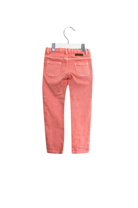 A Pink Casual Pants from Bonpoint in size 3T for girl. (Back View)