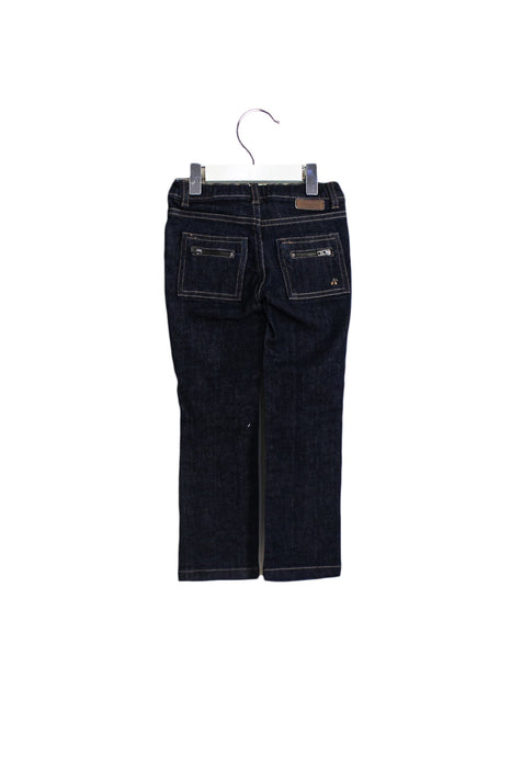 A Navy Jeans from Bonpoint in size 3T for girl. (Back View)