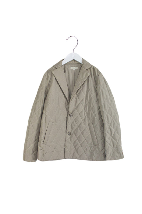 A Beige Puffer/Quilted Jackets from Nicholas & Bears in size 10Y for girl. (Front View)