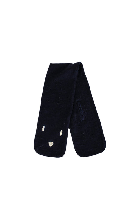 A Navy Scarves from Petit Bateau in size 3-6M for girl. (Front View)