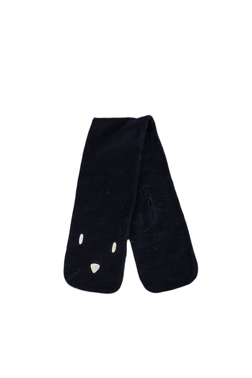 A Navy Scarves from Petit Bateau in size 3-6M for girl. (Front View)
