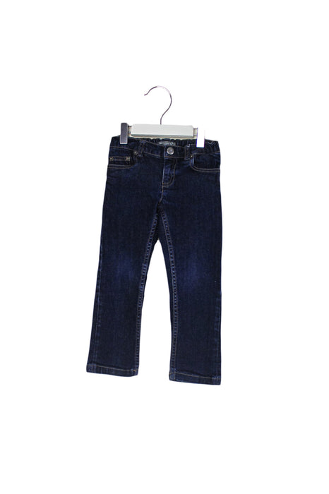 A Blue Jeans from Bonpoint in size 3T for girl. (Front View)