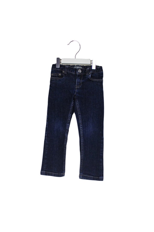 A Blue Jeans from Bonpoint in size 3T for girl. (Front View)