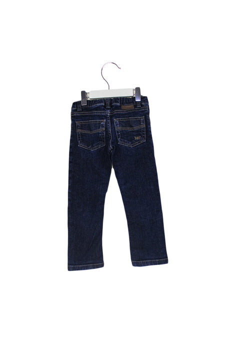 A Blue Jeans from Bonpoint in size 3T for girl. (Back View)
