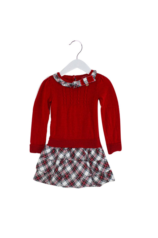 A Red Sweater Dresses from Nicholas & Bears in size 2T for girl. (Front View)