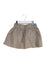 A Gold Short Skirts from Excuse My French in size 4T for girl. (Front View)
