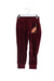 A Burgundy Sweatpants from Mini Rodini in size 12-18M for girl. (Front View)