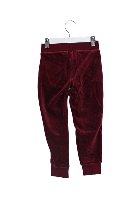A Burgundy Sweatpants from Mini Rodini in size 12-18M for girl. (Back View)