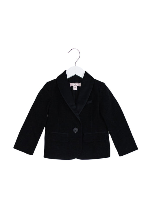 A Black Blazers from Stella McCartney Gap Kids in size 3T for girl. (Front View)