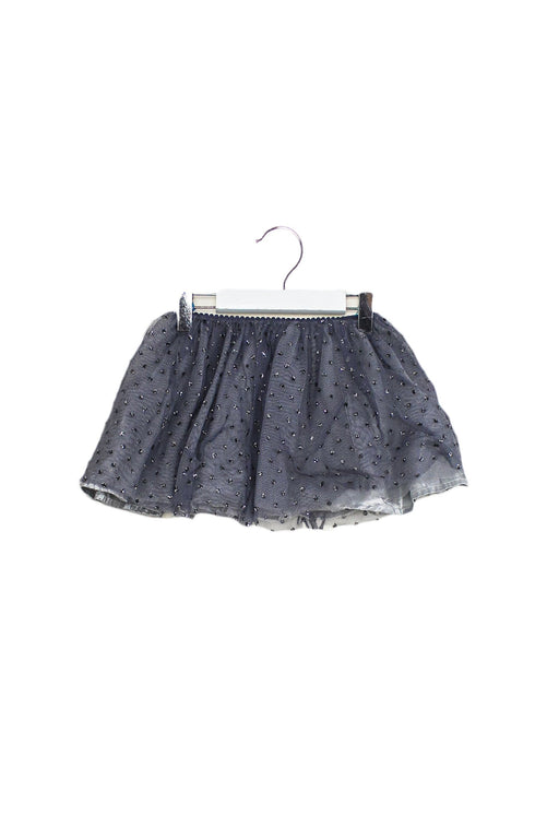 A Grey Tulle Skirts from Bonpoint in size 3T for girl. (Front View)