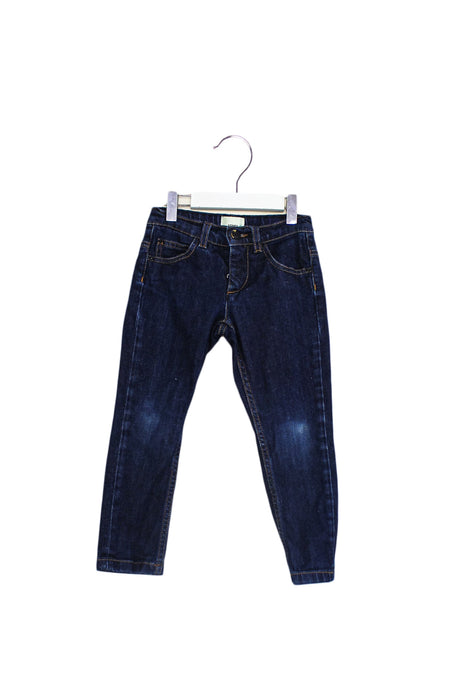 A Blue Jeans from Fendi in size 4T for neutral. (Front View)