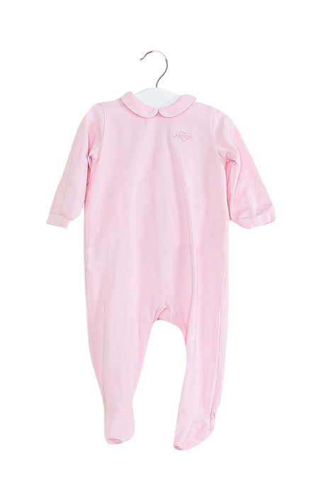 A Pink Onesies from Lanvin Petite in size 6-12M for girl. (Front View)