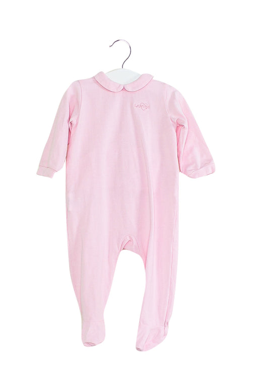 A Pink Onesies from Lanvin Petite in size 6-12M for girl. (Front View)