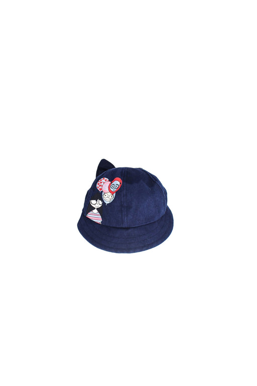 A Navy Hats Beanies & Caps from Little Marc Jacobs in size 6-12M for girl. (Front View)
