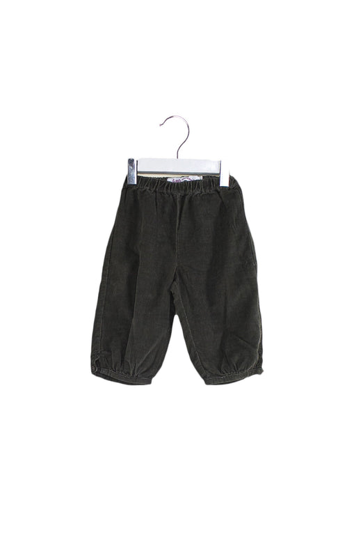 A Grey Casual Pants from Little Mercerie in size 6-12M for boy. (Front View)