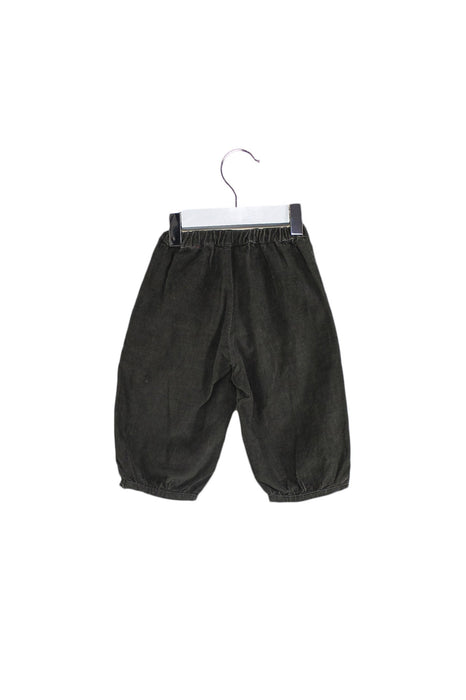 A Grey Casual Pants from Little Mercerie in size 6-12M for boy. (Back View)