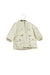 A Ivory Puffer/Quilted Jackets from Nicholas & Bears in size 12-18M for girl. (Front View)