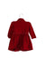 A Red Long Sleeve Dresses from Ralph Lauren in size 3-6M for girl. (Back View)