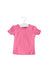 A Pink Short Sleeve T Shirts from Seed in size 0-3M for girl. (Front View)