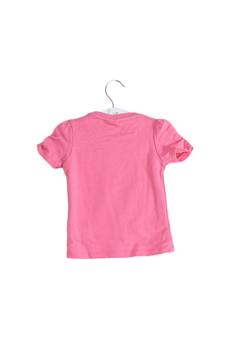 A Pink Short Sleeve T Shirts from Seed in size 0-3M for girl. (Back View)