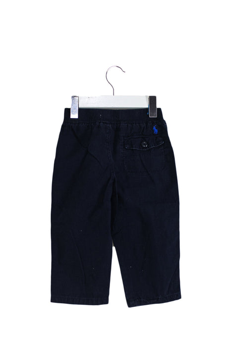 A Navy Casual Pants from Ralph Lauren in size 12-18M for boy. (Back View)