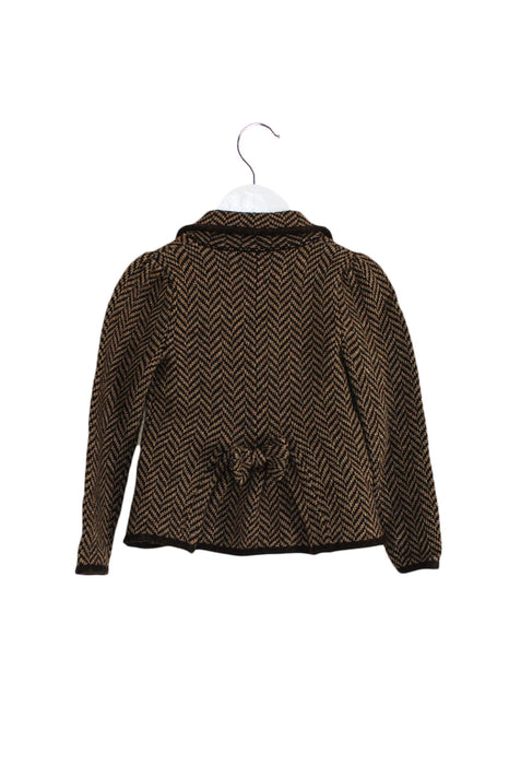 A Brown Blazers from Ralph Lauren in size 4T for girl. (Back View)