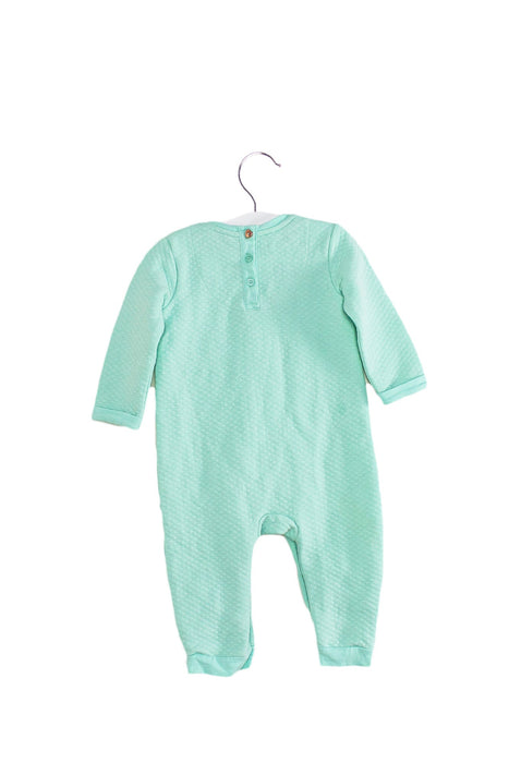 A Green Long Sleeve Jumpsuits from Baker by Ted Baker in size 6-12M for girl. (Back View)
