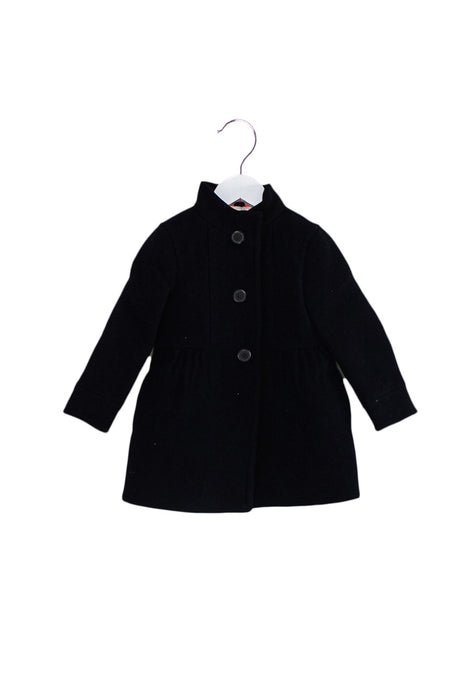 A Navy Coats from Crewcuts in size 3T for girl. (Front View)