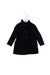 A Navy Coats from Crewcuts in size 3T for girl. (Front View)