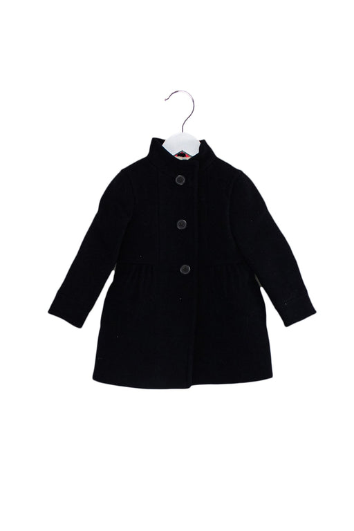 A Navy Coats from Crewcuts in size 3T for girl. (Front View)