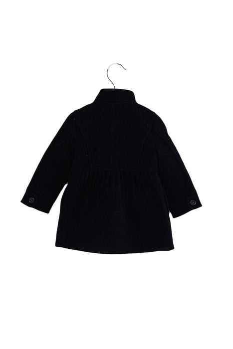 A Navy Coats from Crewcuts in size 3T for girl. (Back View)