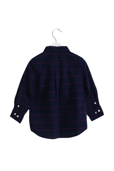 A Navy Shirts from Crewcuts in size 3T for boy. (Front View)