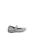 A Silver Flats from Stride Rite in size 18-24M for girl. (Back View)