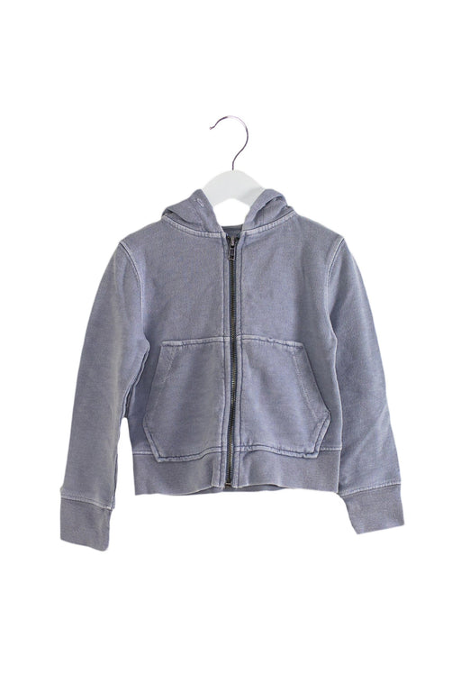A Grey Zippered Sweatshirts from Crewcuts in size 3T for boy. (Front View)