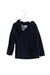 A Navy Lightweight Jackets from Petit Bateau in size 4T for boy. (Front View)