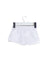 A White Shorts from Mayoral in size 3-6M for girl. (Back View)