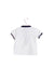 A White Short Sleeve Polos from Mayoral in size 3-6M for boy. (Back View)