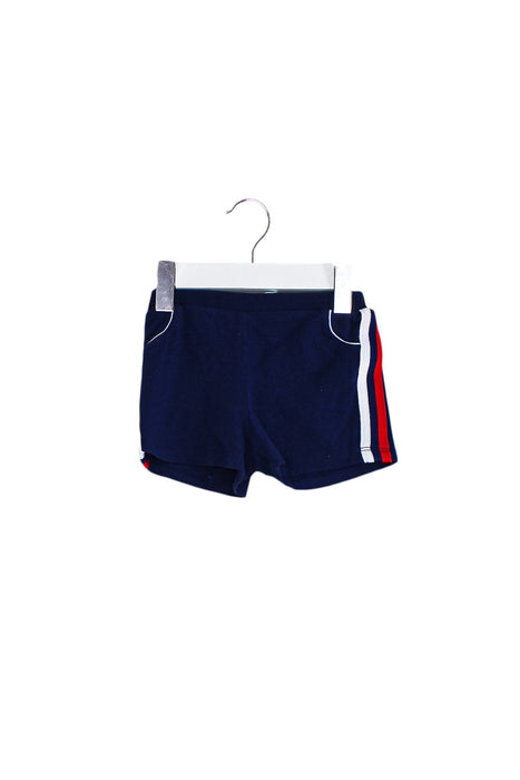 A Navy Shorts from Mayoral in size 3-6M for boy. (Front View)
