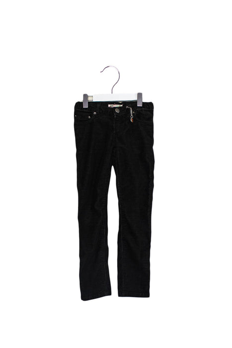 A Black Casual Pants from Bonpoint in size 6T for girl. (Front View)
