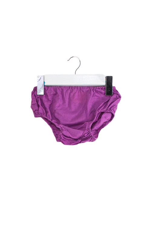 A Purple Bloomers from Jim Thompson in size 6-12M for girl. (Front View)