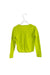 A Yellow Cardigans from Bonpoint in size 8Y for girl. (Back View)