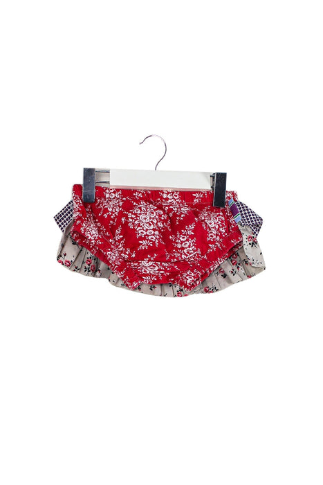 A Red Bloomers from Hilly Chrisp in size 6-12M for girl. (Front View)